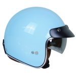 کلاه کاسکت وسپایی راپیدو مدل ۸۵۹ رنگ آبی روشن