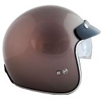 کلاه کاسکت وسپایی راپیدو مدل ۸۵۹ رنگ قهوه ای