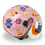 کلاه کاسکت کودک بیون مدل pink