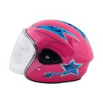 کلاه کاسکت کودکان ویکتوریا مدل PIN04ST رنگ صورتی