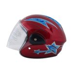 کلاه کاسکت کودکان ویکتوریا مدل RE04ST رنگ جیگری