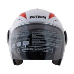 کلاه کاسکت کودکان ویکتوریا مدل WIT04ST رنگ سفید