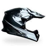 کلاه کراس ردلاین مدل ۷۵۰ رنگ سفید مشکی