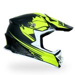 کلاه کراس ردلاین مدل ۷۵۰ رنگ مشکی زرد فسفری