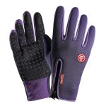 دستکش موتورسواری وینداستاپر رنگ بنفش