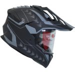 کلاه کاسکت اندرویی ردلاین مدل 760 رنگ matt black gray arrow