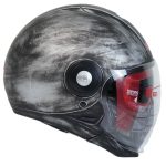 کلاه کاسکت فک جدا برند ردلاین مدل نوپو کد 976 طرح Rat Style