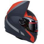 کلاه کاسکت خرگوشی نیترنیوس مدل FF-319 black red